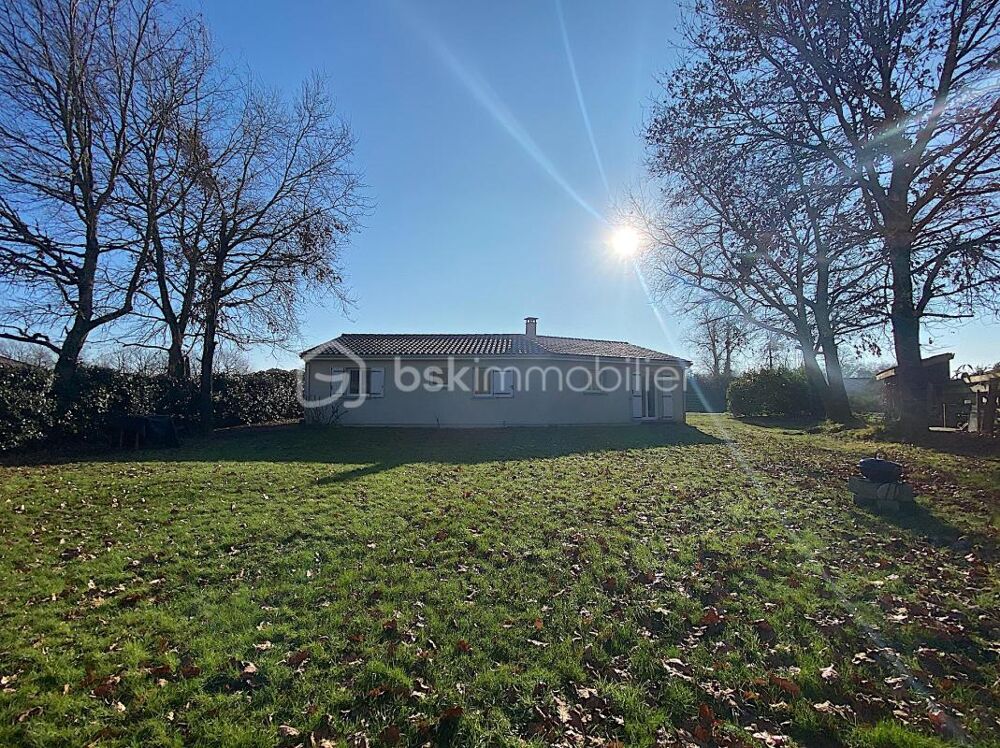 Vente Maison SUPERBE MAISON DE PLAIN-PIED EN FOND DE LOTISSEMENT (TERRAIN PISCINABLE ET ARBORÉ) AVEC POSSIBILITÉ DE CONSTRUIRE 150M2 HABITABL Carcans