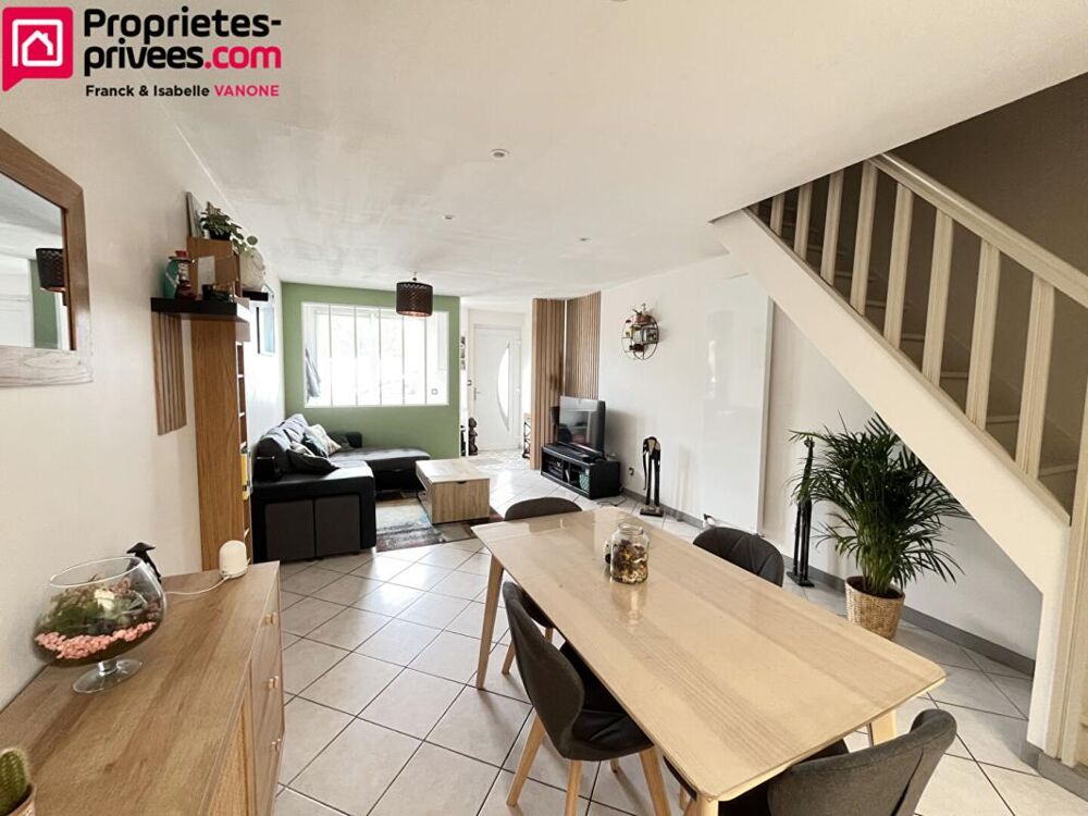 Maison mitoyenne RENOVEE - 4 chambres - jardin - 110 m2