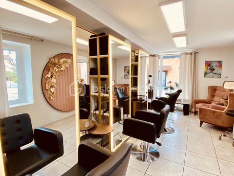 À Vendre  Fonds de Commerce Salon de Coiffure  Emplacement Idéal à Blyes (01) 220000 01150 Blyes