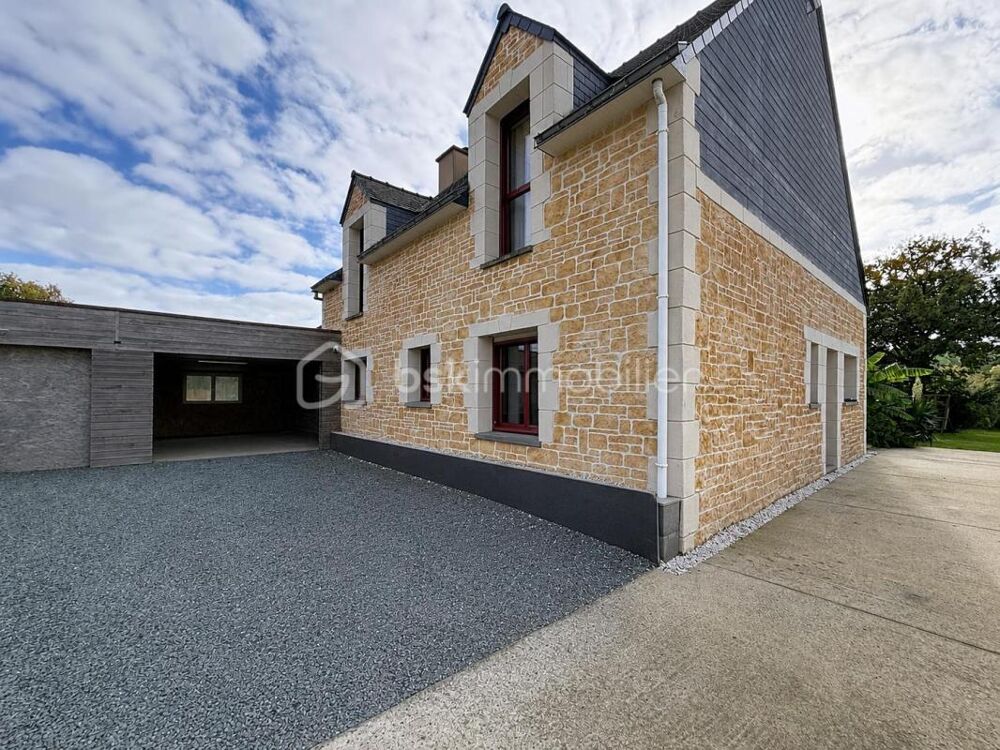 Maison contemporaine 150 m²  4 chambres, suite parentale, double garage et grand terrain aux portes de Redon