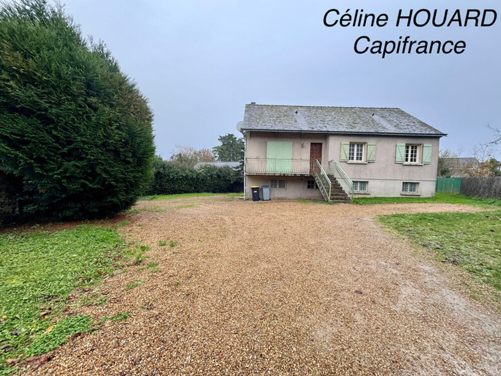 Vente Maison Maison à vendre 5 pièces  sur sous-sol Rives du loir en anjou