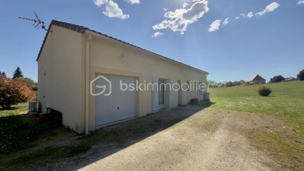 Maison contemporaine de plain-pied  Lumineuse  Grand terrain