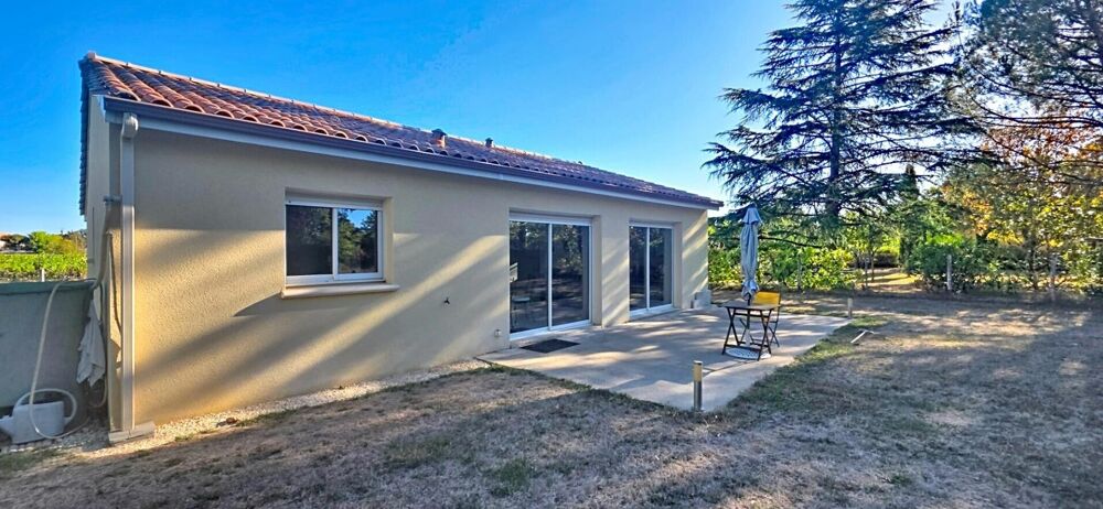 Vente Maison Maison de plain pied récente avec 2 chambres, garage et terrain de 1000 m2 Prigonrieux