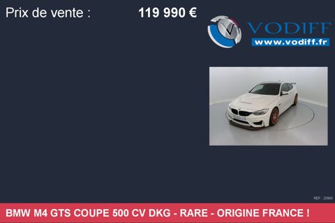 M4 GTS COUPE 500 CV DKG 2016 occasion 67960 Entzheim