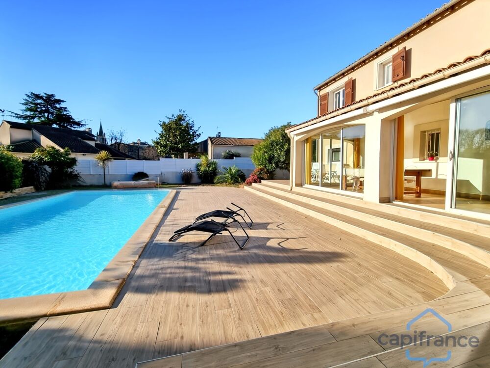 Vente Maison MAISON de 222m² ou double habitation - PISCINE - Terrain arboré de 830m² sans vis-à-vis - CASTRIES (34) Castries