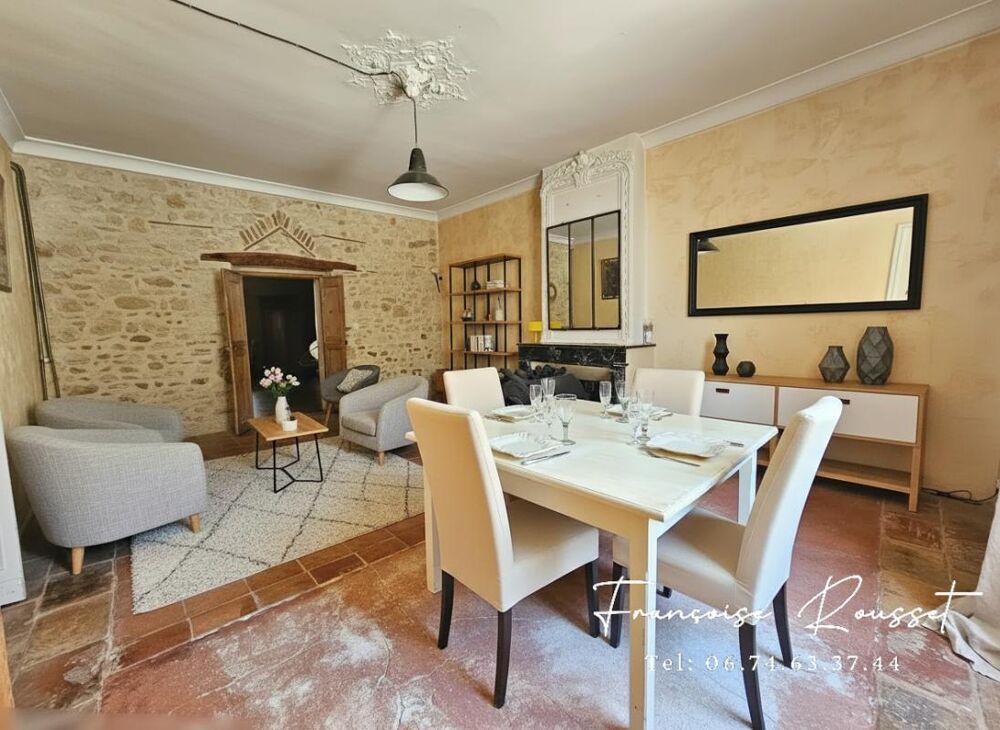 Maison de caractère 4 chambres Terrain 2 000 m² Boucoiran