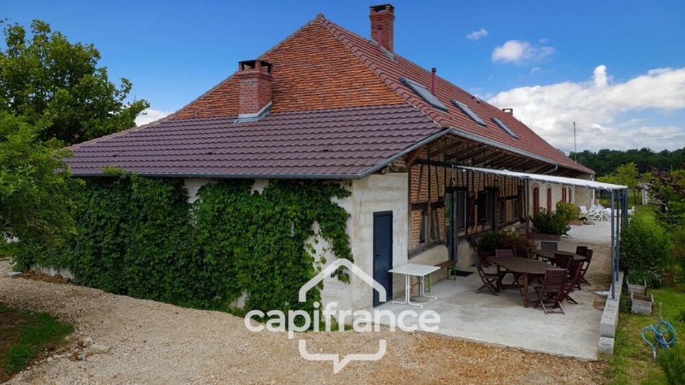  Dpt de SAONE ET LOIRE(71), à vendre MONTPONT EN BRESSE (71470)maison avec gîte et chambres d'hôtes P12 de 470 m² - Terrain de 4 