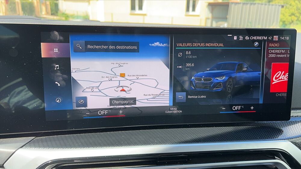 Serie 2 Coupe M240i 374 BVA M Performance - Automatique Entretien co 2023 occasion 15350 Champagnac