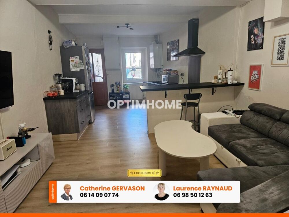 Vente Maison Maison de bourg -88m2 - 3 pièces - petite terrasse -  BEAUMONT (63110) Beaumont