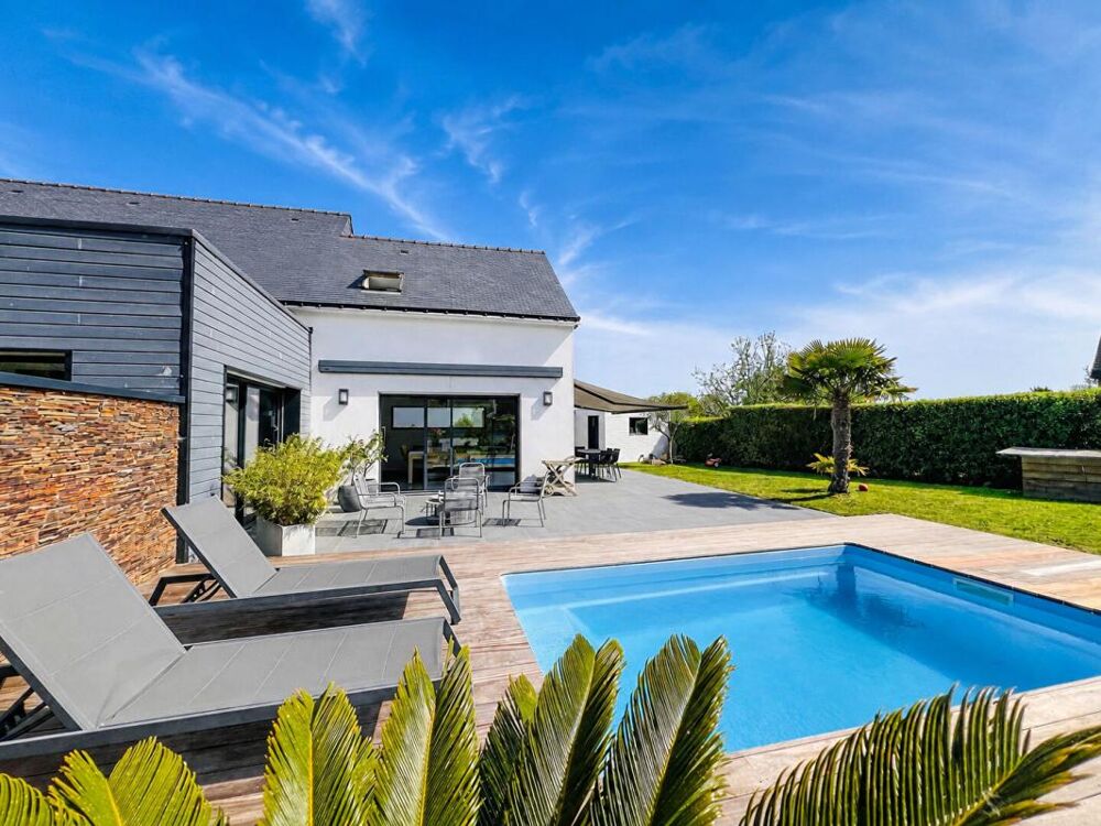 Vente Maison Belle contemporaine avec piscine- 196 m2 - 4 suites Saint gildas de rhuys