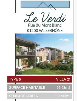  Maison 5 pièces 96 m² Valserhone