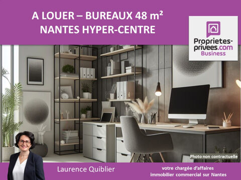 44000 NANTES  - BUREAUX 48 m² A LOUER - HYPER CENTRE VILLE 780 44000 Nantes