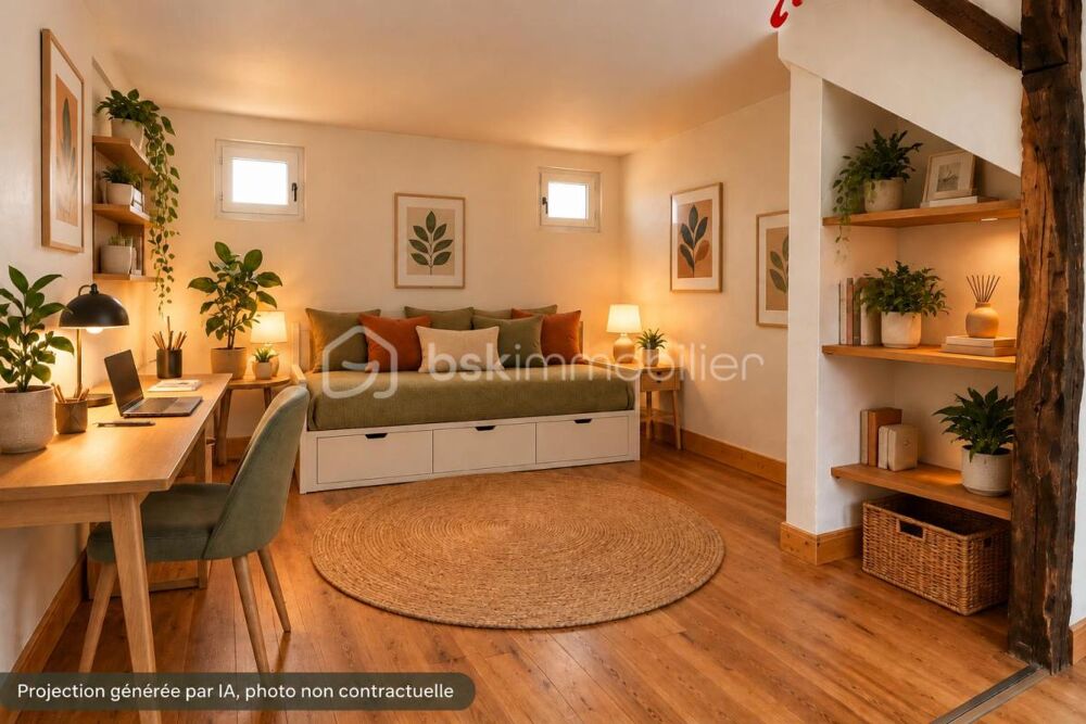 Vente Appartement MELUN CENTRE – 28 M²- PEU DE CHARGES… ET BEAUCOUP DE POTENTIEL ! Melun