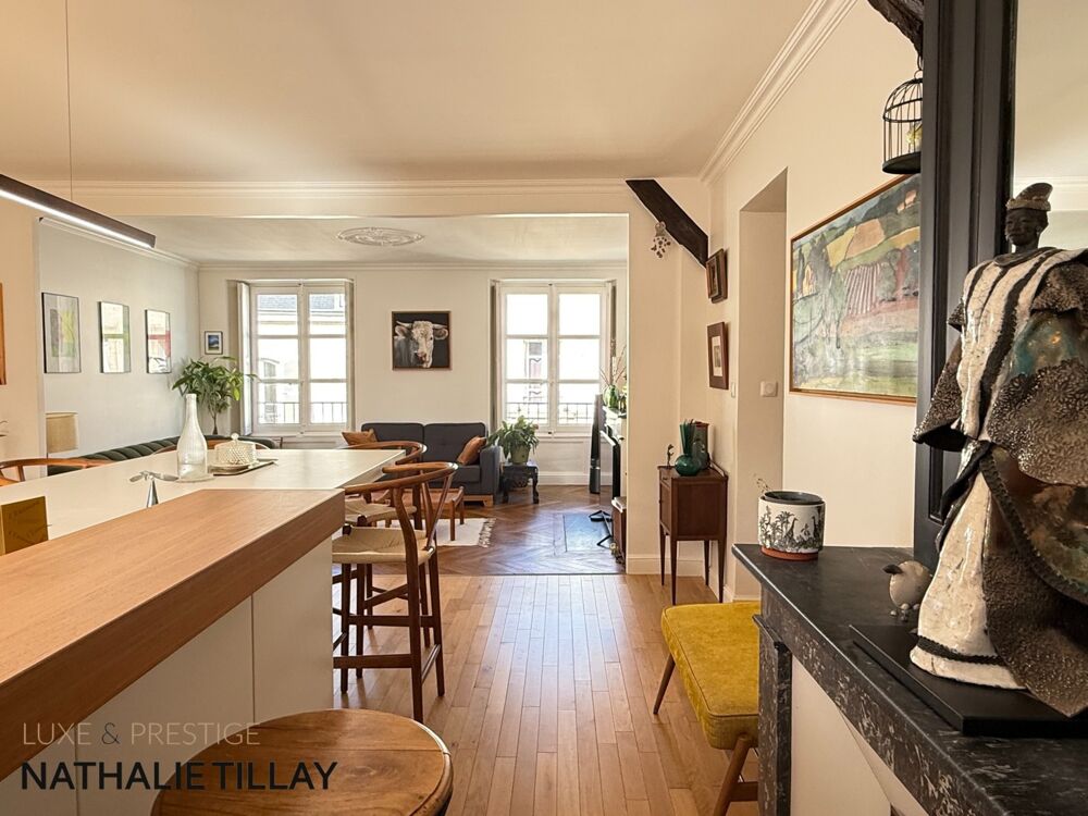 Appartement à vendre 126 m², en hotel particulier ORLEANS Bretonnerie , garage dans la cour interieure