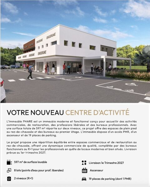   EN EXCLUSIVITE - A LOUER – LOCAUX COMMERCIAUX & PROFESSIONNELS – LE MOULE (QUARTIER PORTLAND) 