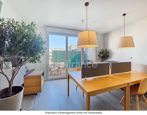 Limay, Bureaux lumineux de 56 m&sup2; � Id&eacute;al profession lib&eacute;rale, dernier &eacute;tage, balcon, parking, r&eacute;sidence r&eacute;cente 160000 78520 Limay