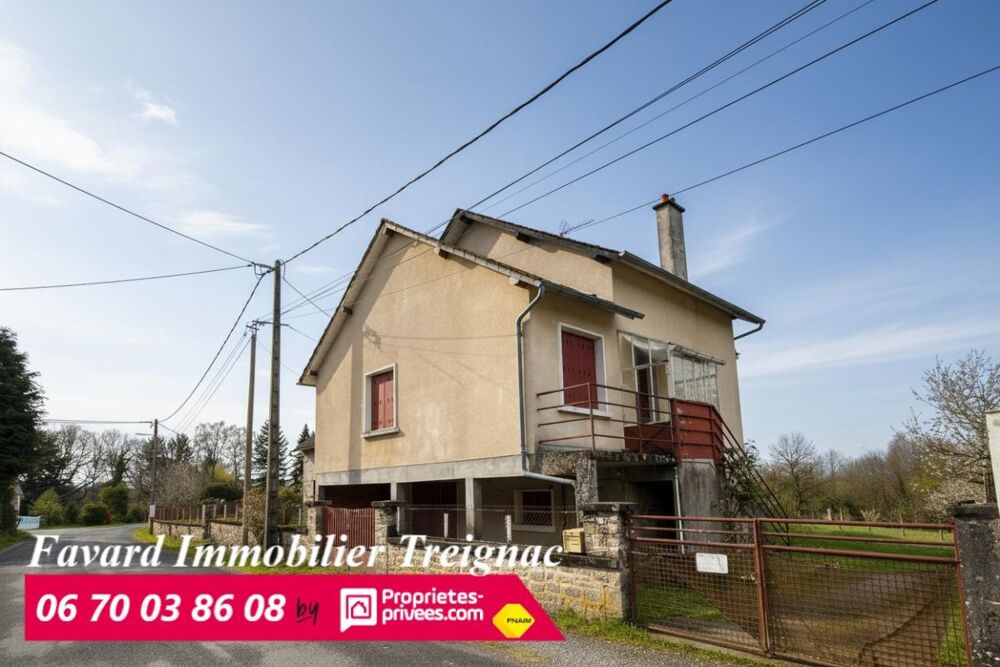 Maison 4 pièces 60 m² · à Chamberet · 60 m² · 56 000 €