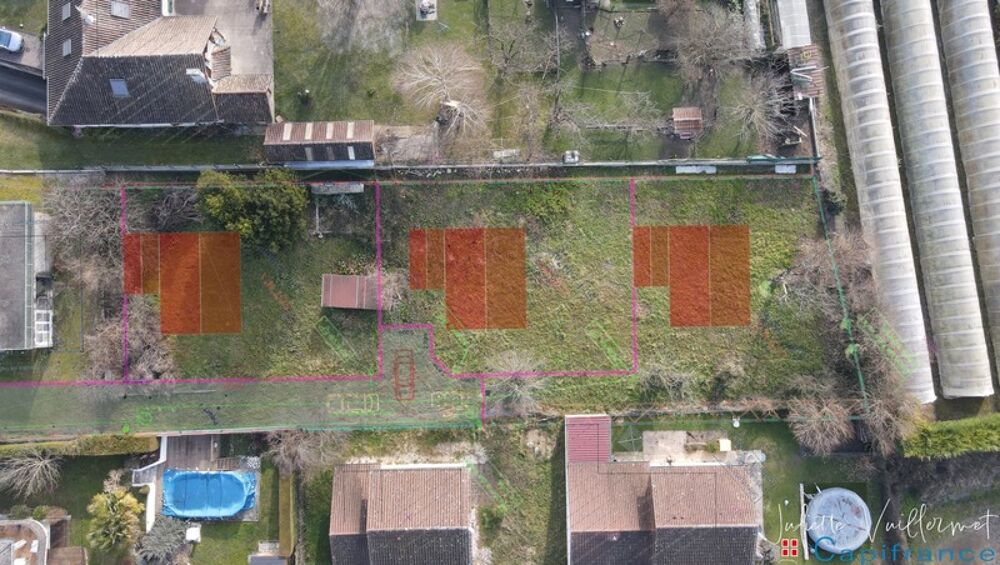 Vente Terrain MOIRANS (38430) : Terrain à vendre de 476,00 m² Moirans
