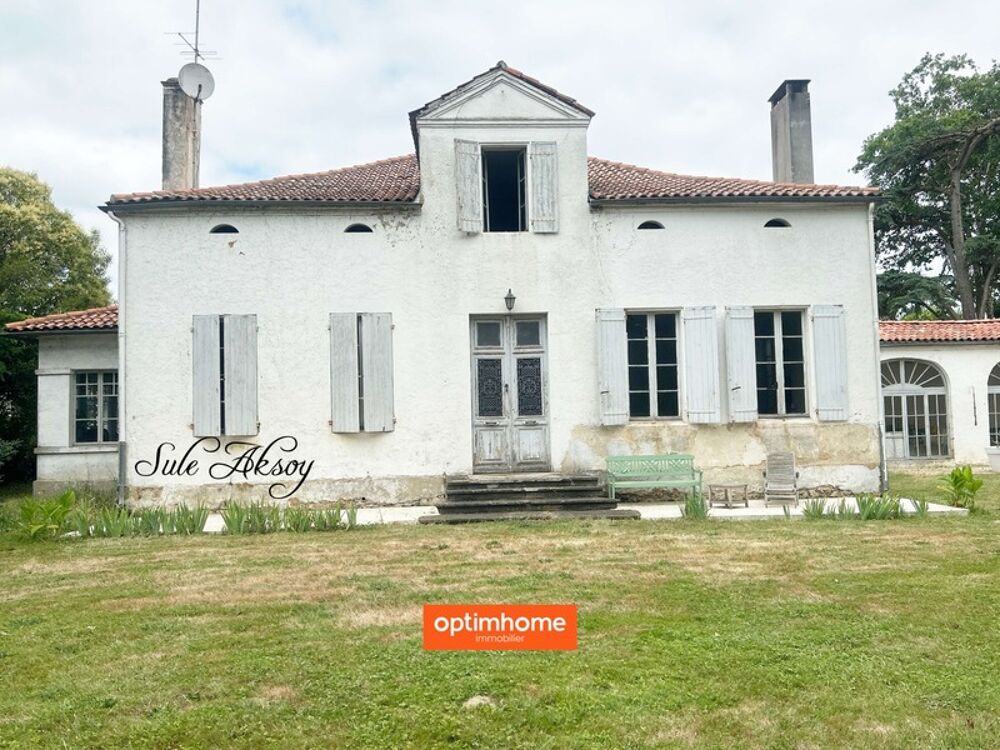 Vente Propriété/Château Vente Domaine - Ensemble immobilier du XIXe de 2 bâtiments avec tours, idéal gîtes et chambres d'hôtes Nogaro