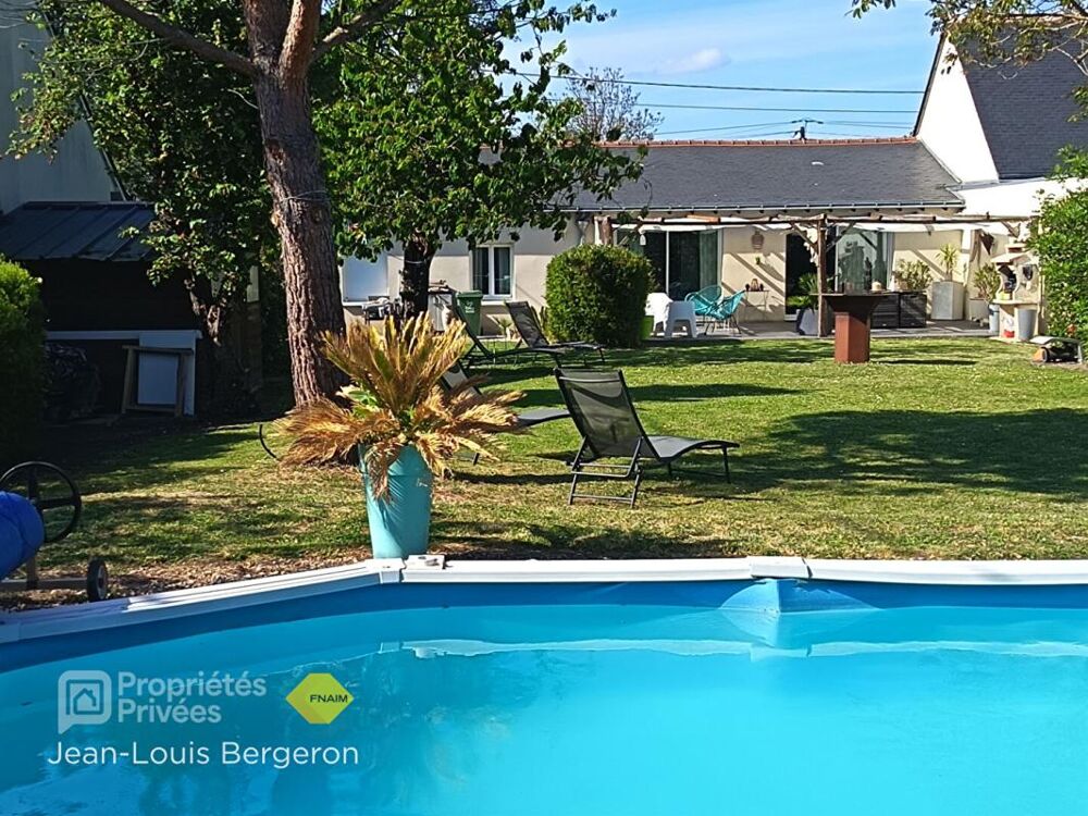 Vente Maison Ste Radegonde, Maison de plain-pied 102 m² .Jardin plein sud Tours