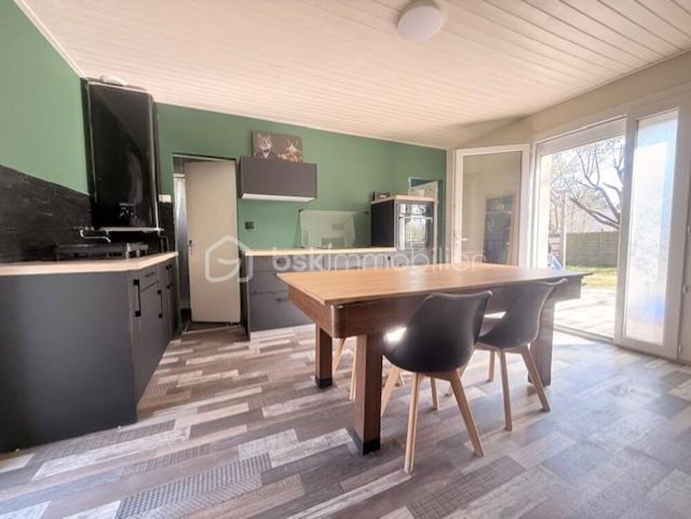 Maison T3 avec terrain 1400m2, terrasse et garage  5 minutes de St Jean de Monts