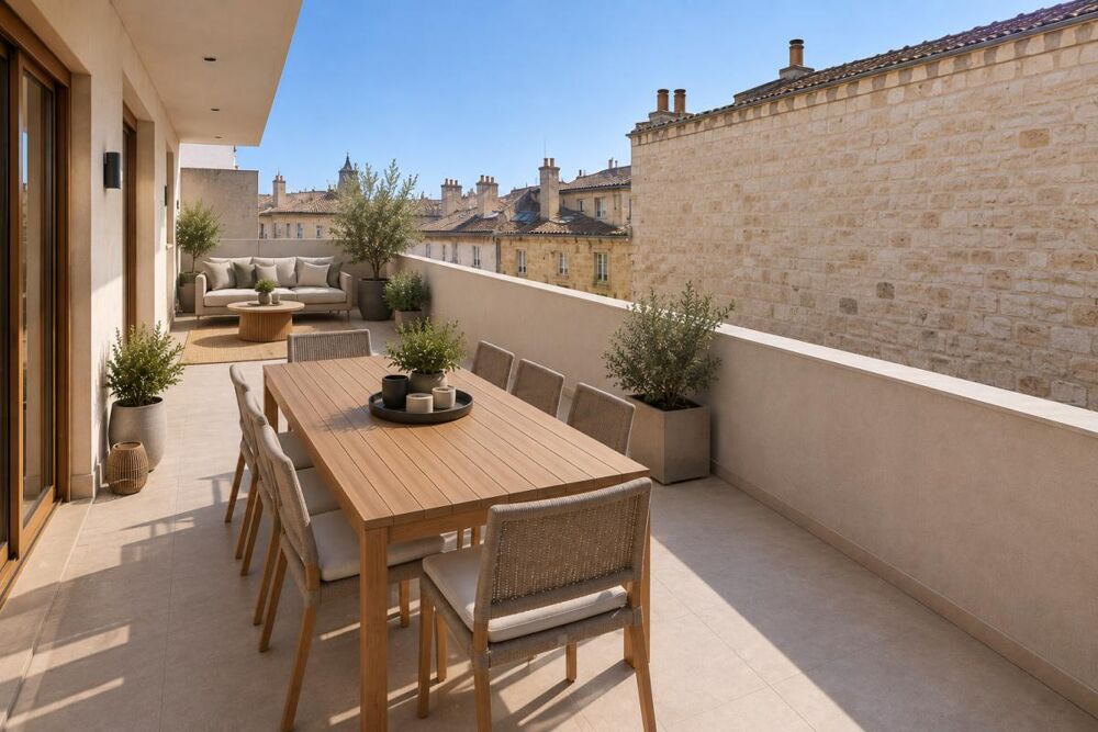 Vente Appartement Magnifique Appartement T4 aux allures de maison avec jardin Bordeaux