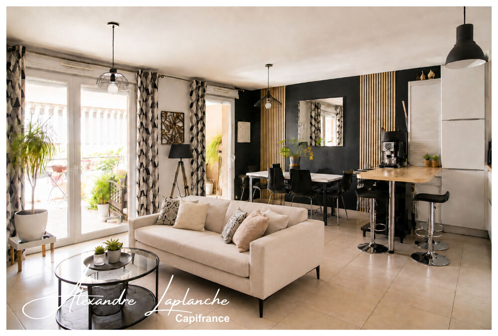 Appartement à vendre 3 pièces TOULOUSE (31) avec grande terrasse couverte sans vis à vis, ascenseur et double garage en résidenc