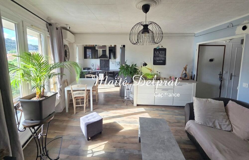 Rare à Cavaillon (84)  Appartement T3 rénové à vendre, climatisation et zéro charge de copropriété
