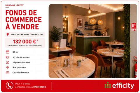 Commerces/Negoce 132000 75017 Paris