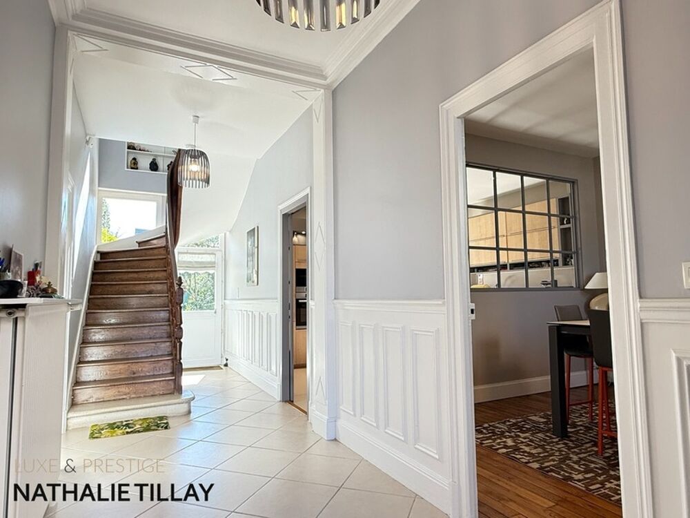 Vente Maison Orléans Dunois, maison bourgeoise à vendre, grand jardin et stationnements, parcelle 457 m² Orleans