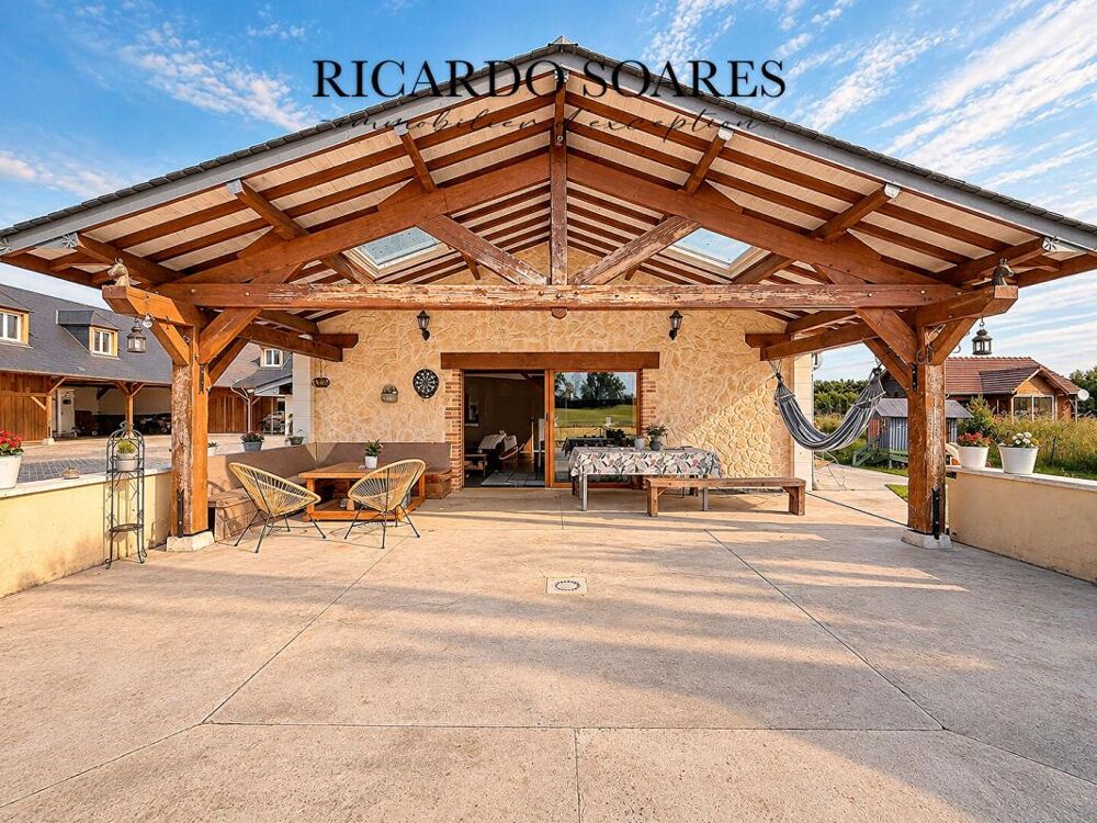 Vente Villa 60490 HAINVILLERS - PROPRIÉTÉ ÉQUESTRE DE CARACTÈRE / 2001 / 210 m² HABITABLES / 5 CHAMBRES / GÎTE INDÉPENDANT / PISCINE / 10 BO Hainvillers