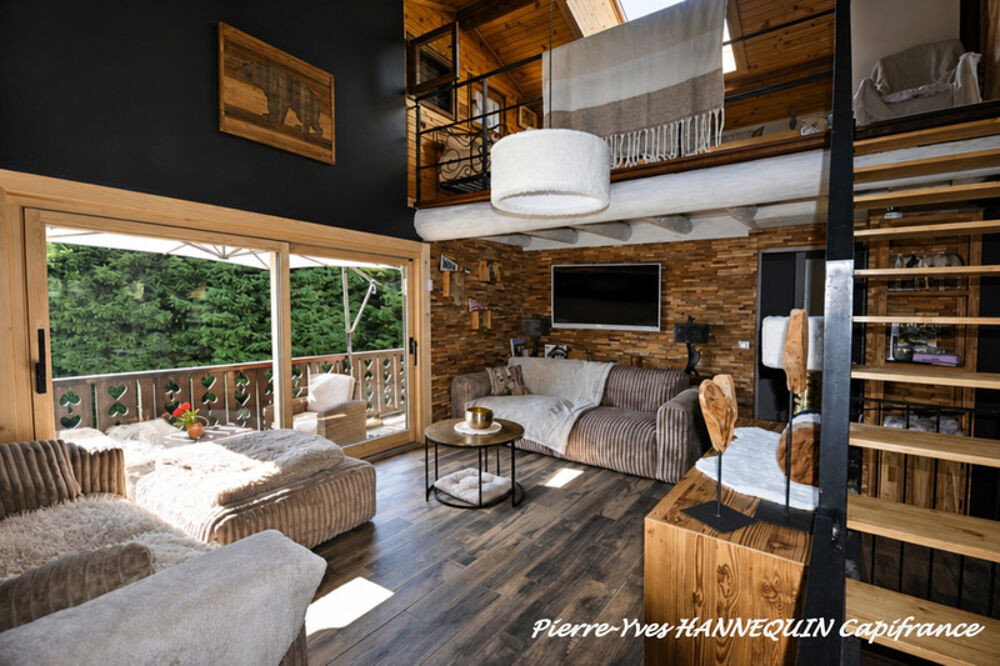 Vente Maison Chalet exceptionnel avec vue panoramique sur le Mont Blanc 157m2 au sol Saint nicolas la chapelle