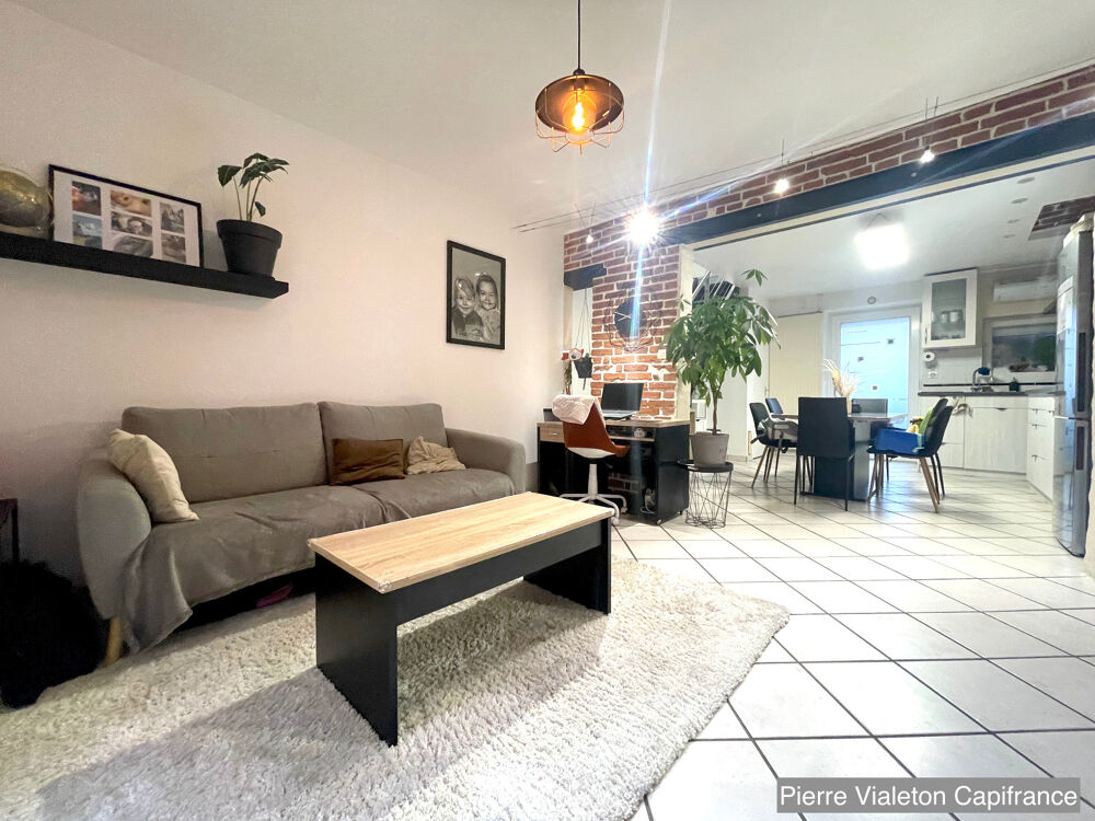 SAINT-CHAMOND- duplex familial lumineux - 103,43m2 loi Carrez (109,70m2 au sol )- 3 chambres -balcon
