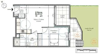  Appartement  vendre 3 pices 65 m