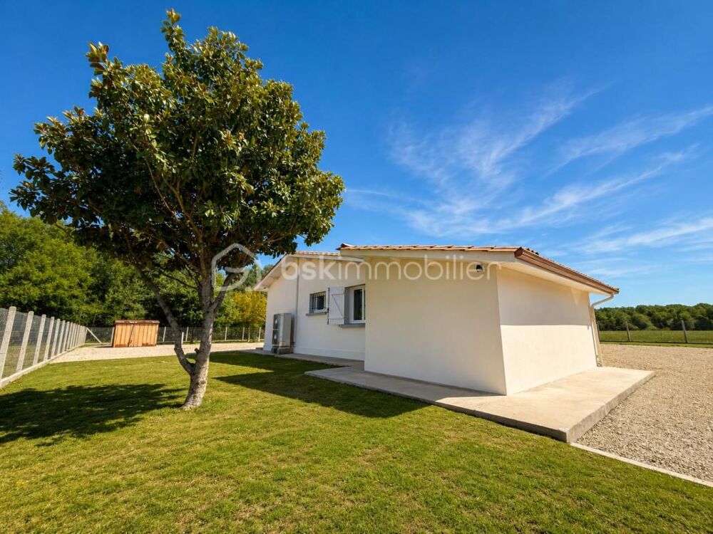 Vente Maison Maison de plain-pied – 100 m² – 3 chambres – Calme & grands espaces Coutras