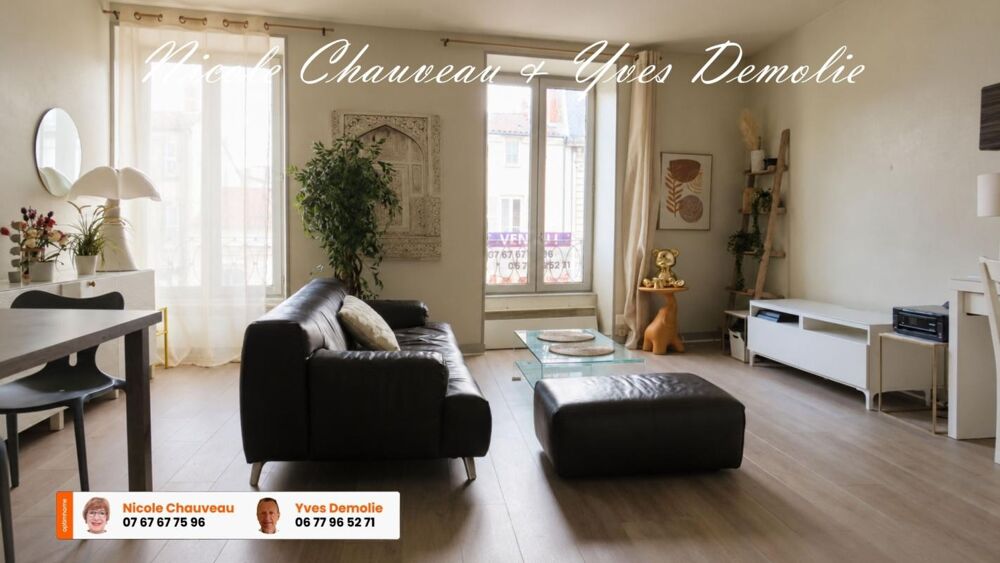 Vente Appartement ISSOIRE CENTRE-VILLE – APPARTEMENT T4 DE 94 M² – 3 CHAMBRES – DPE C – PROCHE GARE ET COMMERCES Issoire
