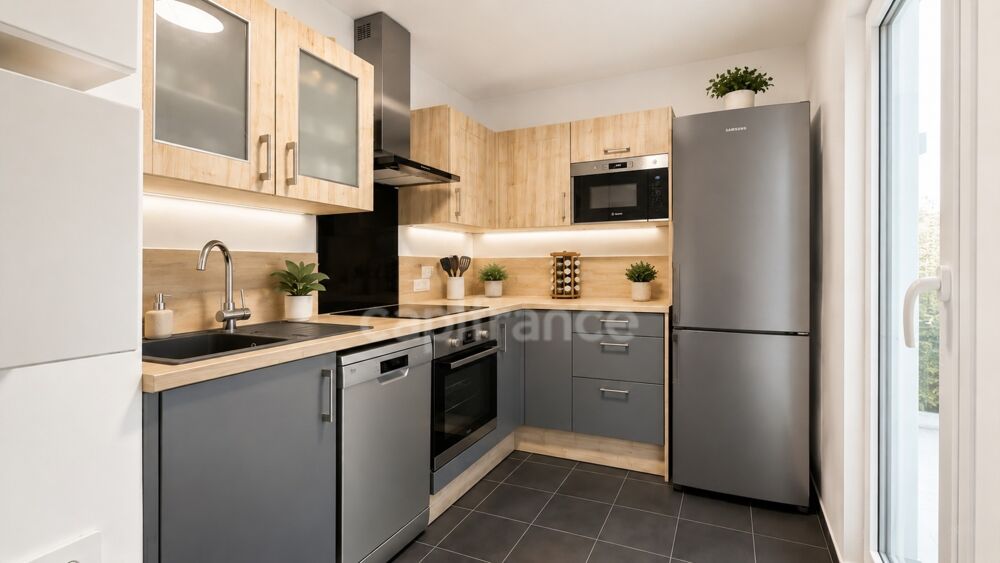 FLEURY MEROGIS, RUE DE LA COULÉE VERTE, APPARTEMENT T3 63 M² AVEC GRAND BALCON ET DEUX STATIONNEMENTS EN SOUS-SOL
