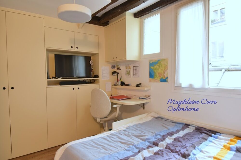 Location Appartement Arts & Métiers – Studio meublé 14,8 m² – Très bon état – Lumineux – Calme Paris 3
