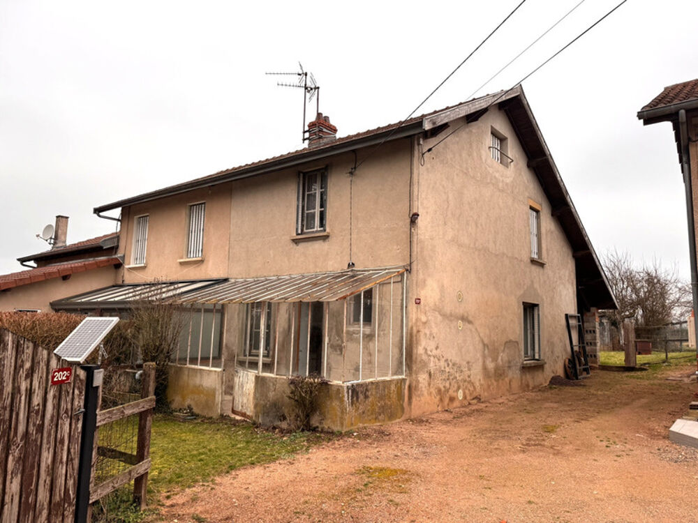 Maison à vendre 3 pièces - CHASSIGNY SOUS DUN - 68 m² - 2 chambres - dependances - 298 m²