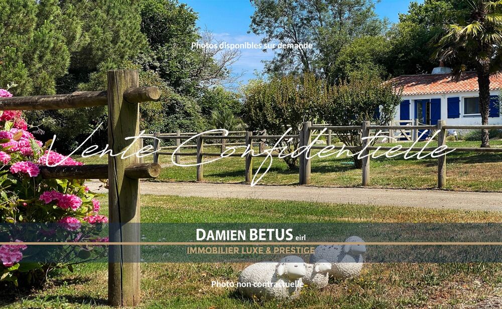 Vente Maison Maison à vendre 11 pièces proche CHALLANS (85), propriété haut de gamme, terres attenantes Challans