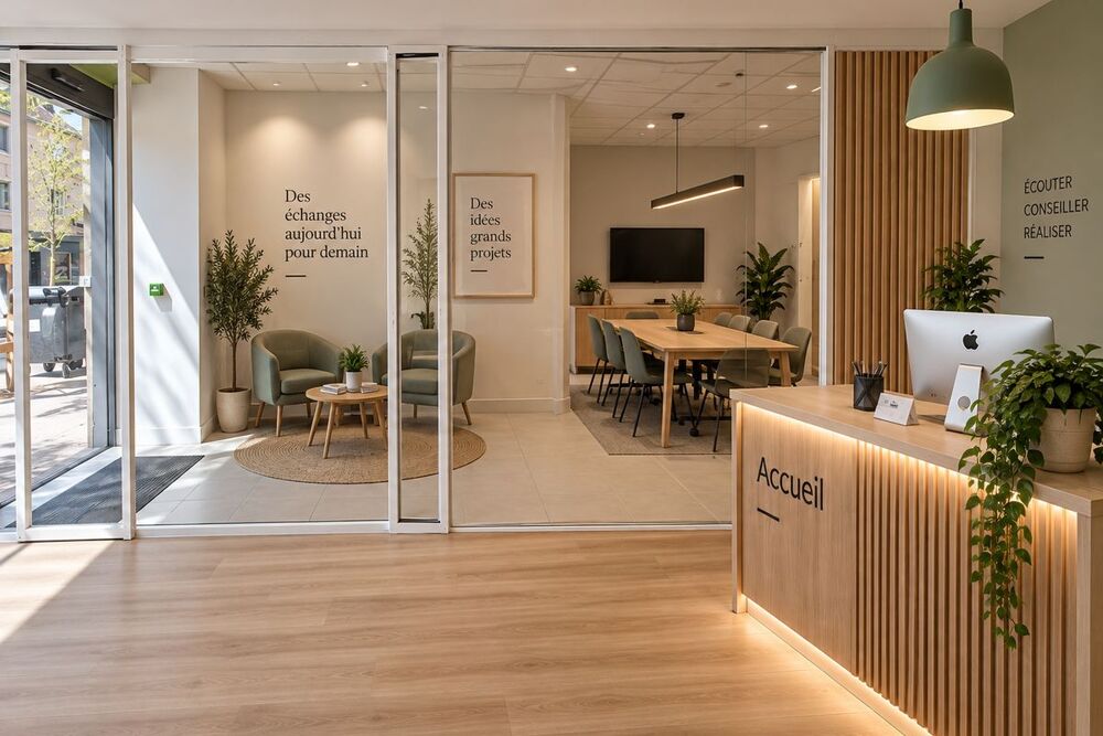 Local commercial ou professionnel de 213 m² - VILLEURBANNE