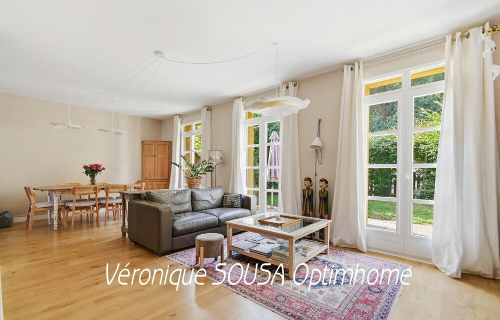 Vente Duplex/Triplex ESPRIT MAISON -TRIPLEX FAMILIAL AVEC JARDIN – PETITE RÉSIDENCE ARBORÉE SAINT GERMAIN EN LAYE Saint germain en laye