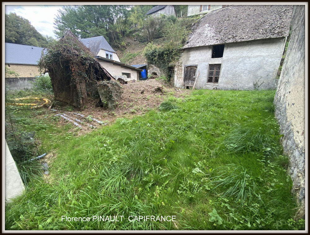 Vente Remise/Grange Dpt Hautes Pyrénées (65), à vendre LES ANGLES maison P1 de 50 m² - Terrain de 609,00 m² - Plain pied Lourdes