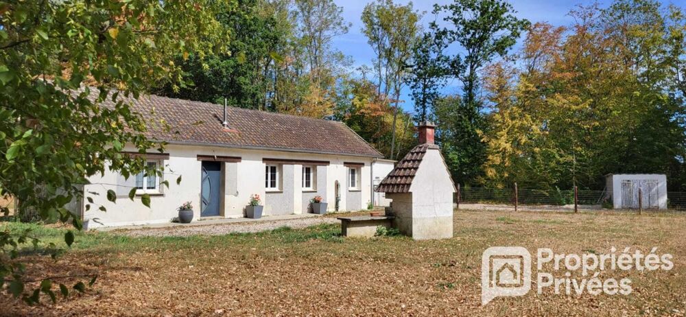 Maison sur parcelle boisée 72m2