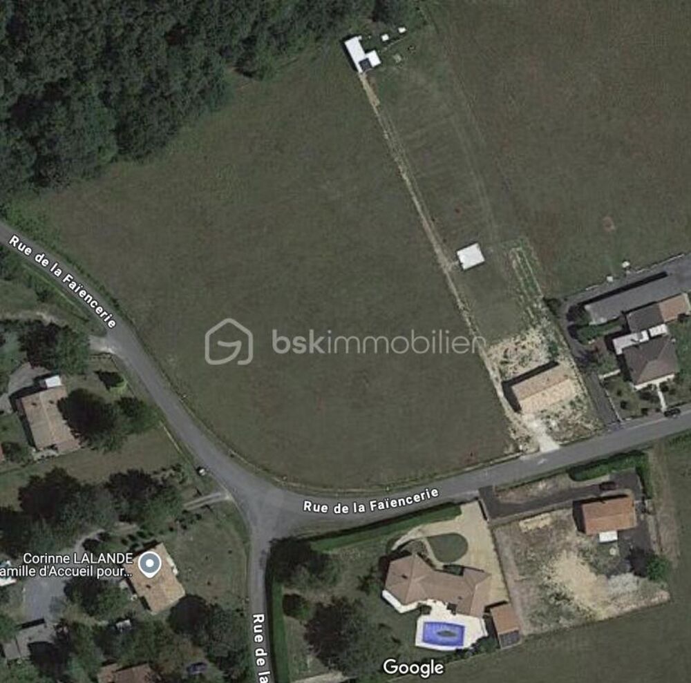 Vente Terrain Terrain paisible de 3800 m² Clerac