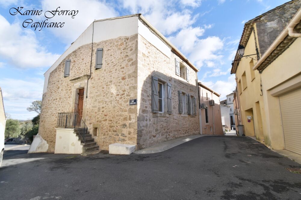 Vente Maison Maison de village 189m2 avec jardin à vendre 6 pièces COLOMBIERS (34) Colombiers