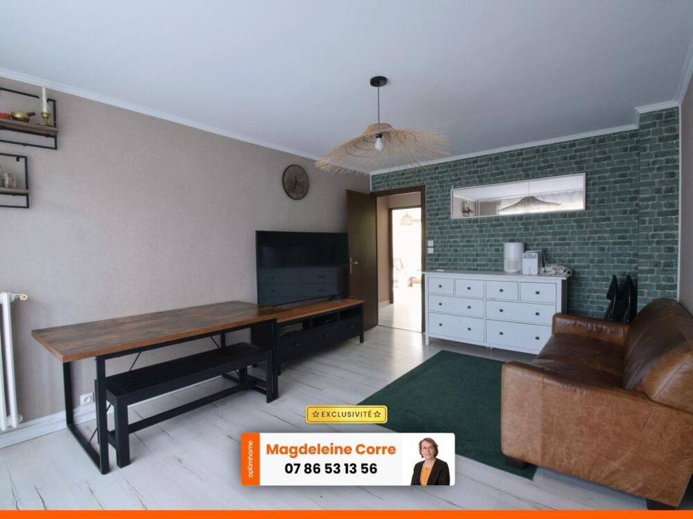 Appartement 3 pièces 56 m² avec balcon, parking et 2 caves  Centre-ville de Chennevières-sur-Marne