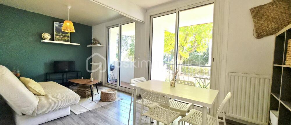 MONTPELLIER  T2 42 m² avec parking, 2 balcons Tram & commerces à pied