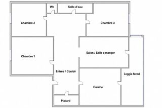  Appartement à vendre 4 pièces 75 m²