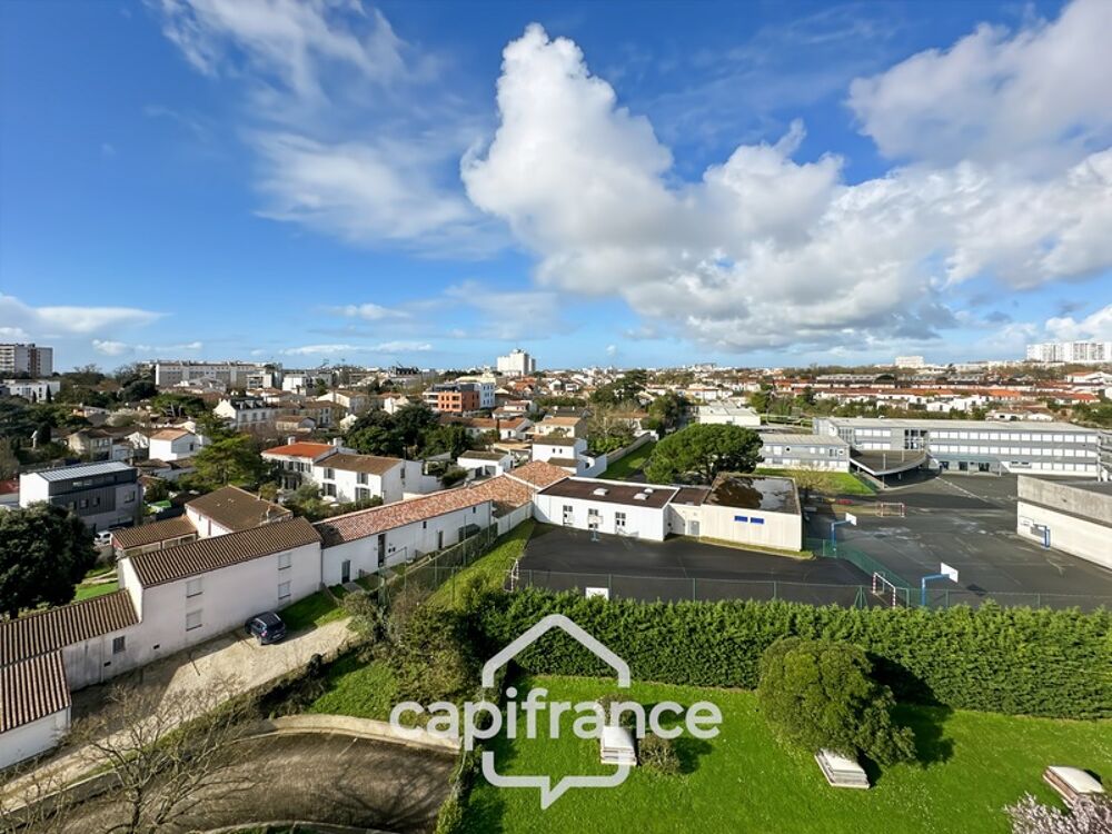 Vente Appartement Appartement à vendre, La Rochelle quartier de La Genette, 69m2, 2 Chambres, dernier étage avec ascenseur, cave et parking La rochelle